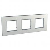Уника Рамка UNICA Quadro 3м серебро