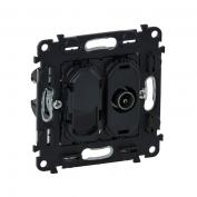 Валена Лайф Розетка TV+RJ45 Cat6 UTP
