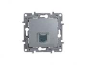 Этика Розетка RG45 кат.6 UTP (алюмин.) (10шт)