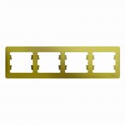 Рамка GLOSSA 4м Фисташковый (5)