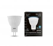 Лампа Gauss LED MR11 D35*45 3W SMD AC220-240V GU4 4100K