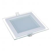 Св-к DLKS160 12W 4200K(квадрат)бел. Down Light снят