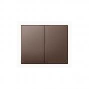 Галеа панель лицевая 2 выкл. Dark Bronze