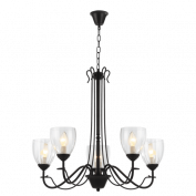 Люстра BENETTI Classic Collana черный, 5хE14, коллекция CLS-011