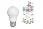 Лампа светодиодная НЛ-LED-A55-10 Вт-230 В-6500 К-Е27, (55х98 мм), Народная 1/100