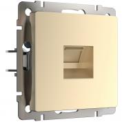 Веркель Розетка Ethernet RJ-45 (шампань)W1181011