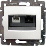 Валена Легранд RJ11/RJ45 UTP кат5е бел