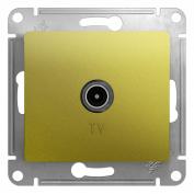 Глосса Розетка TV оконечная 1DB Фисташковый (2)