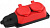 Колодка каучуковая с/з 2гн 16A IP44 красная K-2e-RED-IP44 ЭРА 1/12