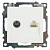 КАТРИН Роз.TV + комп. RJ-45, STEKKER, GLS00-7106-01, белый